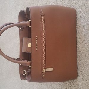 NWOT Michael Kors leather satchel.